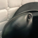 Equipe Emporio Monoflap Dressage Saddle, 16" +2 (wide), Black (SKU311)