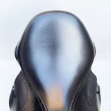 Kent & Masters  S-Series Jump Saddle (MJJ) (adjustable), 17" Black (SKU317)