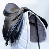 Kent & Masters  S-Series Jump Saddle (MJJ) (adjustable), 17" Black (SKU317)