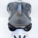 Kent & Masters  S-Series Jump Saddle (MJJ) (adjustable), 17" Black (SKU317)