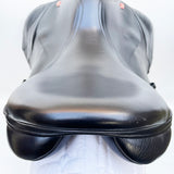 Kent & Masters  S-Series Jump Saddle (MJJ) (adjustable), 17" Black (SKU317)
