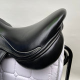 Fairfax Andrew Hoy Monoflap XC Saddle, Adjustable, 17.5", Black (SKU469)