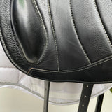 Fairfax Andrew Hoy Monoflap XC Saddle, Adjustable, 17.5", Black (SKU469)