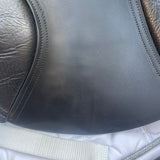 Albion Legend K2 Jump saddle - 17.5" Medium Wide (Adjusta Model), Black (SKU533)