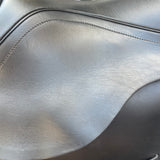 Albion Legend K2 Jump saddle - 17.5" Medium Wide (Adjusta Model), Black (SKU533)