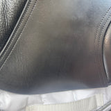 Albion Legend K2 Jump saddle - 17.5" Medium Wide (Adjusta Model), Black (SKU533)