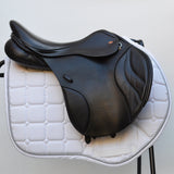 Kent & Masters  S-Series Jump Saddle (MJJ) (adjustable), 17.5" Brown (SKU235)