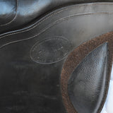 Kent & Masters  S-Series Jump Saddle (MJJ) (adjustable), 17.5" Brown (SKU235)