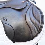 Kent & Masters  S-Series Jump Saddle (MJJ) (adjustable), 17.5" Brown (SKU235)
