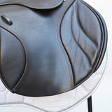 Kent & Masters  S-Series Jump Saddle (MJJ) (adjustable), 17.5" Brown (SKU235)