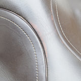 Kent and Masters Pony Club Long Leg saddle, Adjustable Gullet, 16.5", Brown (SKU446)