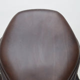 EcoRider Freedom jump Saddle (eco 025), Adjustable, Brown, 16.5" (SKU455)