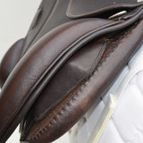 EcoRider Freedom jump Saddle (eco 025), Adjustable, Brown, 16.5" (SKU455)