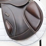 EcoRider Freedom jump Saddle (eco 025), Adjustable, Brown, 16.5" (SKU455)