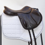Fairfax Andrew Hoy Monoflap XC Saddle, Adjustable, 17", Brown (SKU439)