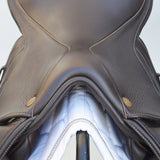 Fairfax Andrew Hoy Monoflap XC Saddle, Adjustable, 17", Brown (SKU439)