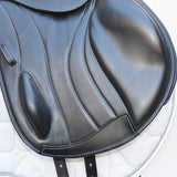 Fairfax Andrew Hoy Jump Saddle, Black, 17.5", Adjustable (SKU500)