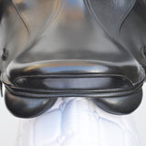 Kent and Masters S-Series Pony jump saddle, Adjustable Gullet, 15.5", Black (SKU440)