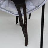 Voltaire Essentials Monoflap Jump saddle, 17.5", Brown, Adjustable (SKU335)