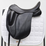 Loxley by Bliss Dressage Monoflap  Saddle, 17.5", MW, Black (SKU435)