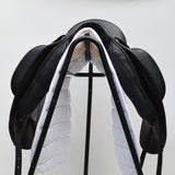 Loxley by Bliss Dressage Monoflap  Saddle, 17.5", MW, Black (SKU435)