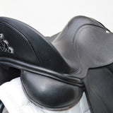 Loxley by Bliss Dressage Monoflap  Saddle, 17.5", MW, Black (SKU435)