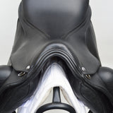 Loxley by Bliss Dressage Monoflap  Saddle, 17.5", MW, Black (SKU435)