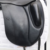 Loxley by Bliss Dressage Monoflap  Saddle, 17.5", MW, Black (SKU435)