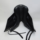 Loxley by Bliss Dressage Monoflap  Saddle, 17.5", MW, Black (SKU435)