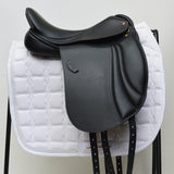 Albion K2 Dressage Saddle - 16.5" MW (Adjusta Model) Black (SKU421) NEW