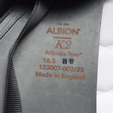 Albion K2 Dressage Saddle - 16.5" MW (Adjusta Model) Black (SKU421) NEW - BUY IT NOW