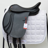 Albion K2 CC (Cob/Connemara) Dressage Saddle - 16.5" MW (Adjusta Model) Black (SKU423) NEW