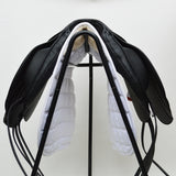 Albion K2 CC (Cob/Connemara) Dressage Saddle - 16.5" MW (Adjusta Model) Black (SKU423) NEW