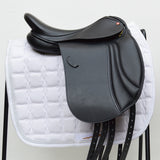 Albion K2 CC (Cob/Connemara) Dressage Saddle - 16.5" MW (Adjusta Model) Black (SKU423) NEW