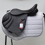 Albion K2 Jump saddle, HOOP TREE, 16.5", Wide (Adjusta Model), Dark Havana (SKU428)