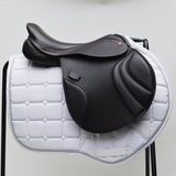 Albion K2 Jump saddle, HOOP TREE, 16.5", Wide (Adjusta Model), Dark Havana (SKU428)