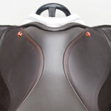 Albion K2 Jump saddle, HOOP TREE, 16.5", Wide (Adjusta Model), Dark Havana (SKU428)