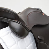 Albion K2 Jump saddle, HOOP TREE, 16.5", Wide (Adjusta Model), Dark Havana (SKU428)