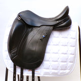 Utopia (Now Discovery) Dressage Saddle (adjustable), 16.5" Black (SKU540)