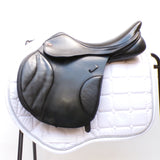 Kent & Masters  S-Series Jump Saddle (MJJ) (adjustable), 17" Black (SKU530)