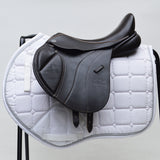 GFS Monarch Pony Jump Saddle S671, Adjustable Gullet - 15" Brown (SKU463)