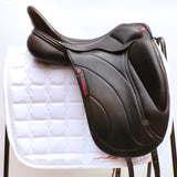 Albion Revelation Dressage Saddle, 17.5" W (Adjusta Model) Black (SKU506)