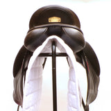 Albion Revelation Dressage Saddle, 17.5" W (Adjusta Model) Black (SKU506)