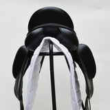 Albion Fabrento Dressage Saddle, 17.5" MW (Adjusta Model) Black (SKU280)