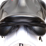 Kent & Masters  S-Series Jump Saddle (MJJ) (adjustable), 17" Black (SKU530)