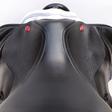 Kent & Masters  S-Series Jump Saddle (MJJ) (adjustable), 17" Black (SKU530)