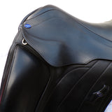 Utopia (Now Discovery) Dressage Saddle (adjustable), 16.5" Black (SKU540)