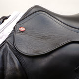 Kent & Masters  S-Series Jump Saddle (MJJ) (adjustable), 17" Black (SKU530)