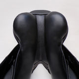 Kent & Masters  S-Series Jump Saddle (MJJ) (adjustable), 17" Black (SKU530)