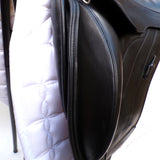 Utopia (Now Discovery) Dressage Saddle (adjustable), 16.5" Black (SKU540)
